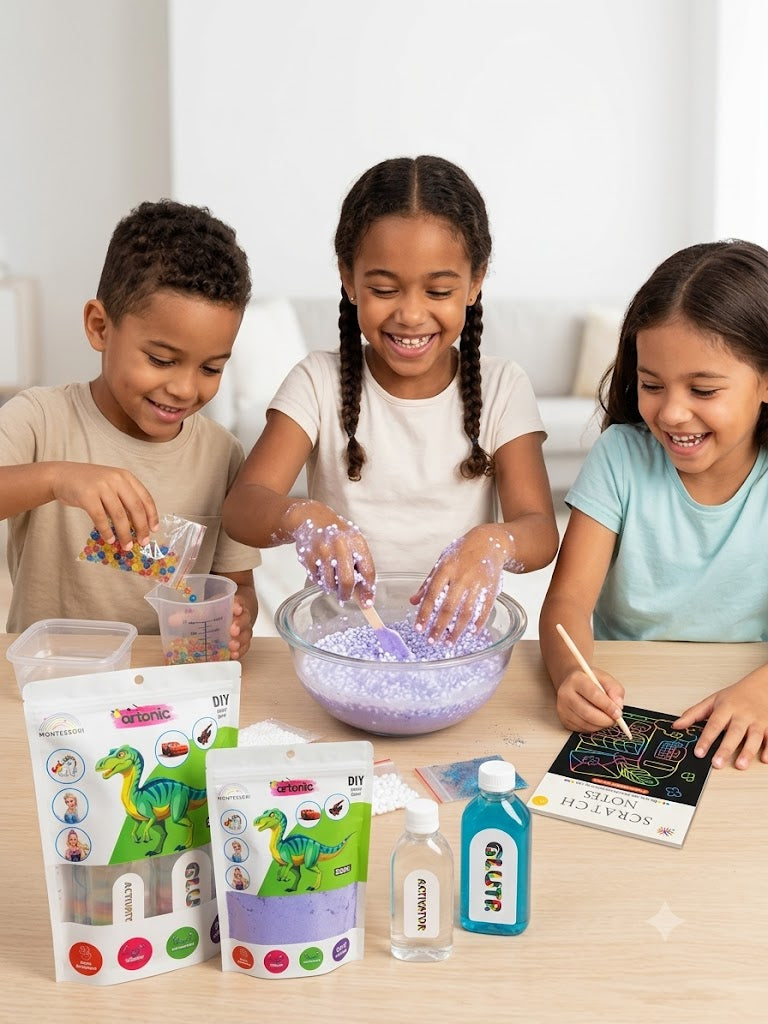 DIY Crafty Explorer 3-in-1 Sensory Kit - Jumbo Edition